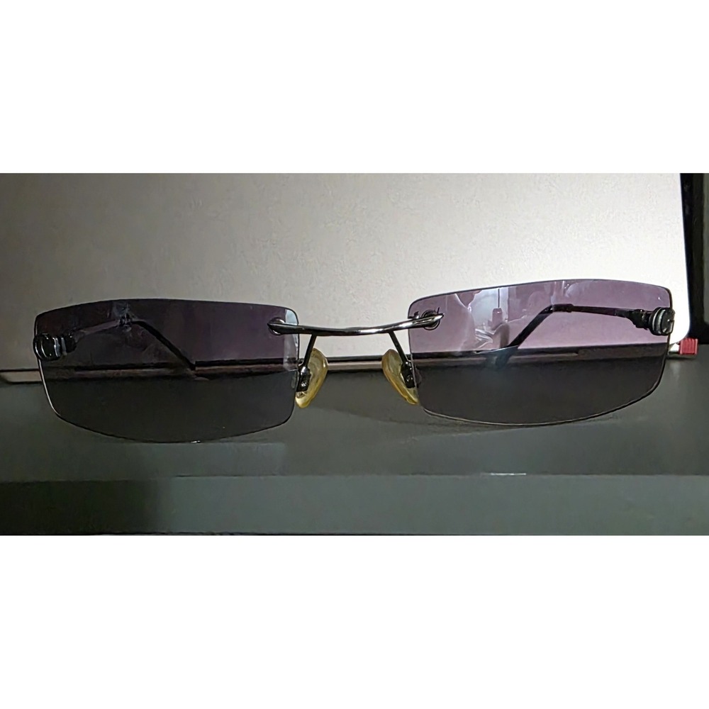 Y2K Vintage Covergirl CG223S Rimless Sunglasses